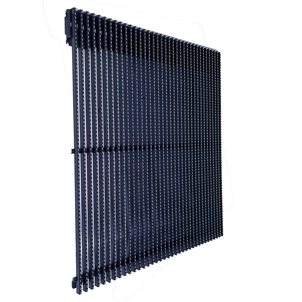 Hd прозрачное оконное стекло на заказ светодиодный дисплей p10 P15 P31led сетчатый экран