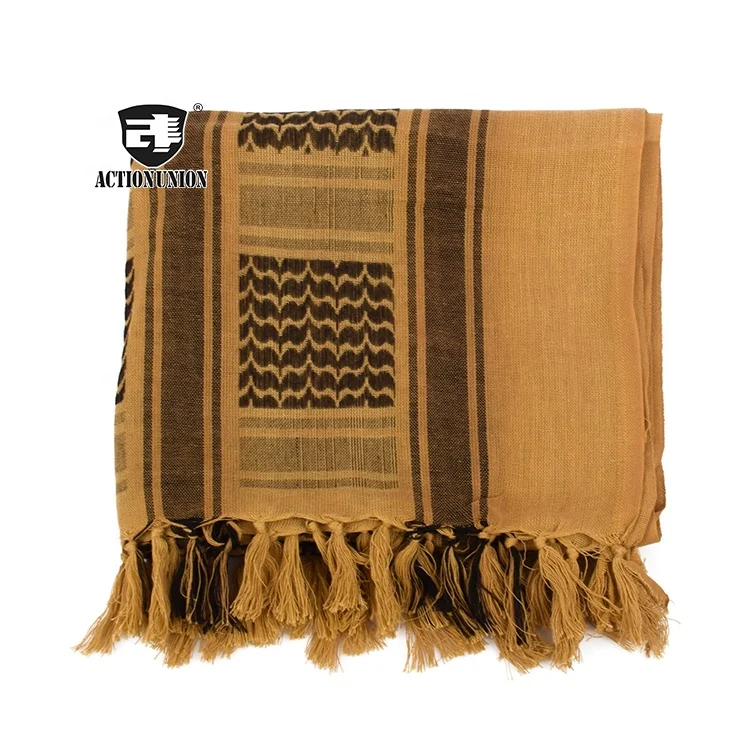Tactical Yemeni Shemagh Keffiyeh Arab Palestine hijab Scarf for Men - Cotton Desert Tactical Headgear Saudi Shemagh Pakistan