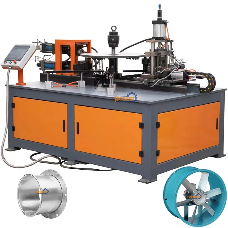 Low Price Full Automatic Crimping Machine Metal Hydraulic Automatic Flanging Bending Machine
