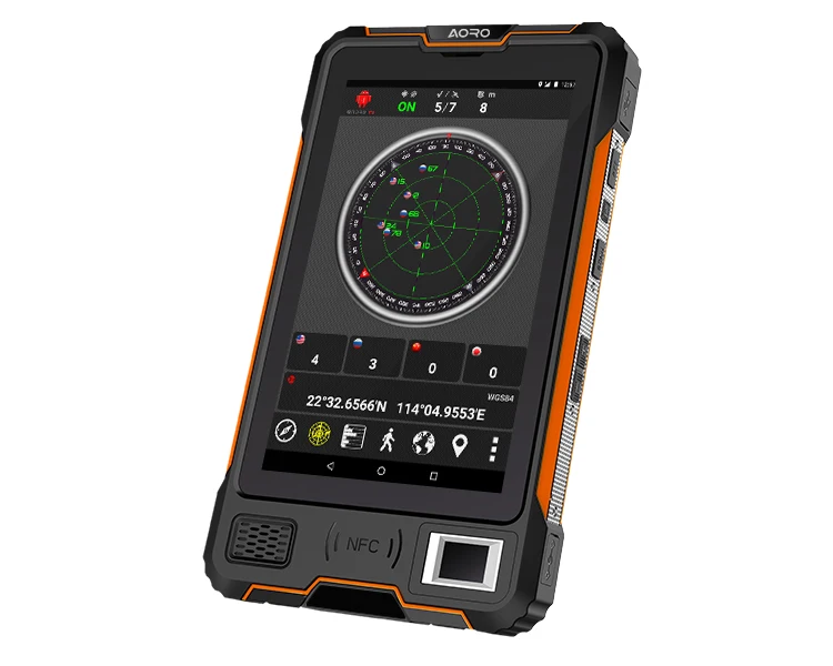 8.0inch IPS Touch Screen IP68 Waterproof Shockproof Anti Drop 4G Lte Ruggedized PC Android NFC Rugged Tablet