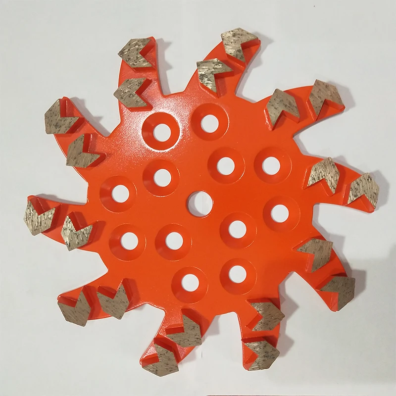 
Blastrac 250mm diamond grinding plates disc wheel for concrete floor 