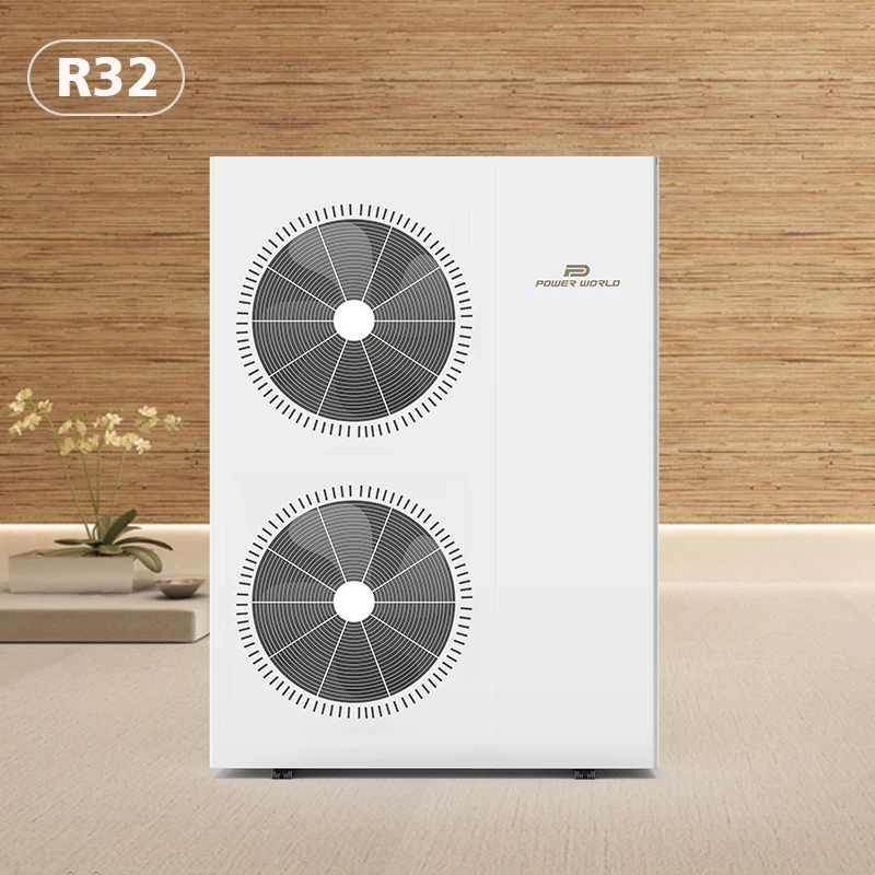 Monoblock -30C~43C area special air source r32 evi full dc invert compressor air to water heat pump