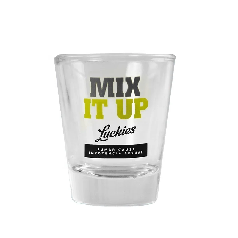 Wholesale tableware mini shot glass cup/bar shot glasses ,Korean Soju shot glass with custom logo