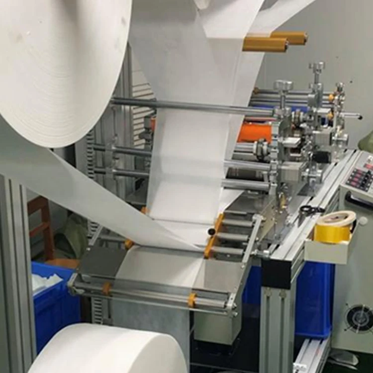 Semi-Automatic easy operation disposable face mask making machine