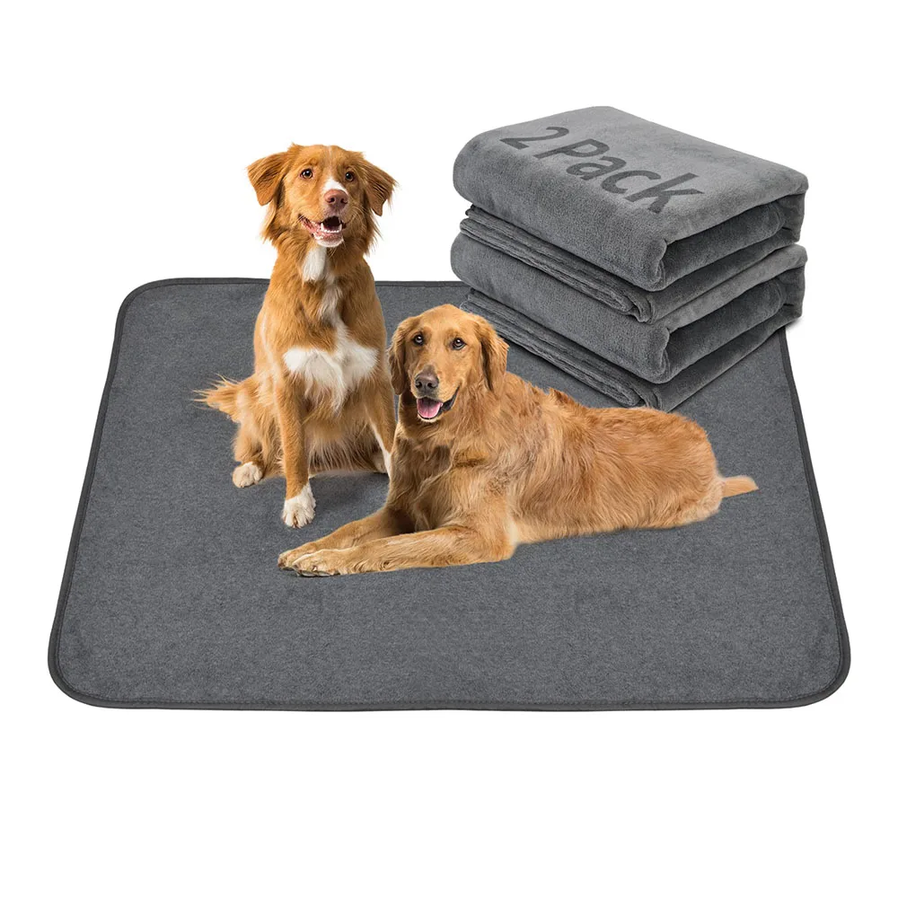 YK 2022 custom Washable reusable dog puppy urine mat diaper pet pee pads for puppy dogs cats
