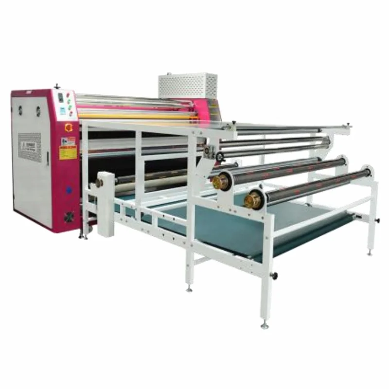 Oil heat transfer machine Rotating hot press machine Clear color hierarchy Hot press machine