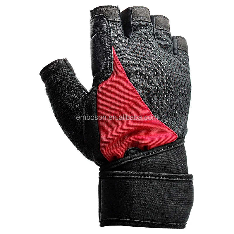 Half-Finger Sport Leather Racing Gloves Cowhide Bike Driver Motorbike Auto Car Race Protection Gloves for Cycling