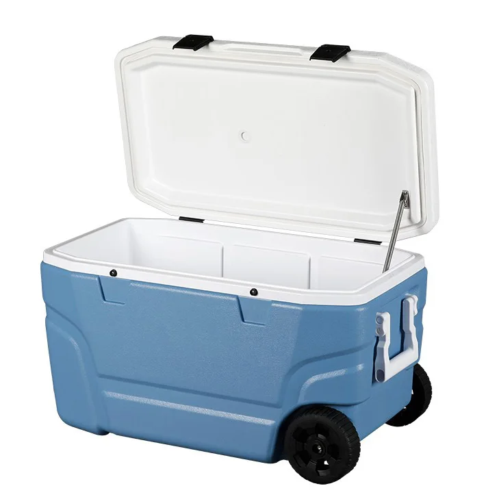40 liter Ice Chest Portable Plastic Ice Box Large Cooler Vehicle Storage Box Thermal Insulated Coolers Box