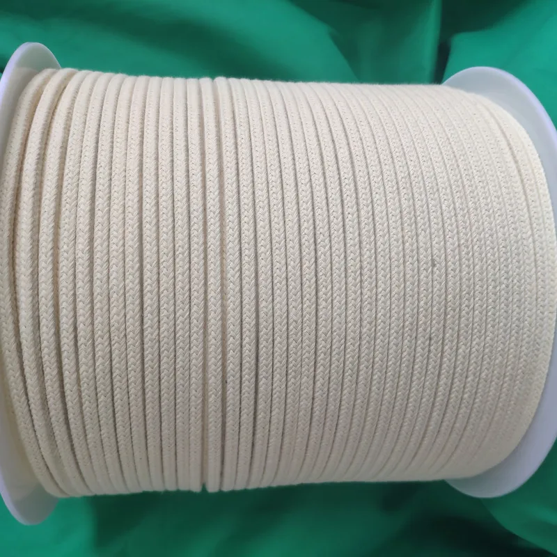 Flame Retardant Glass Tempering Furnace High Temperature Resistant Aramid Roller Conveyor Cord Abrasion Resistant Kevlars Rope