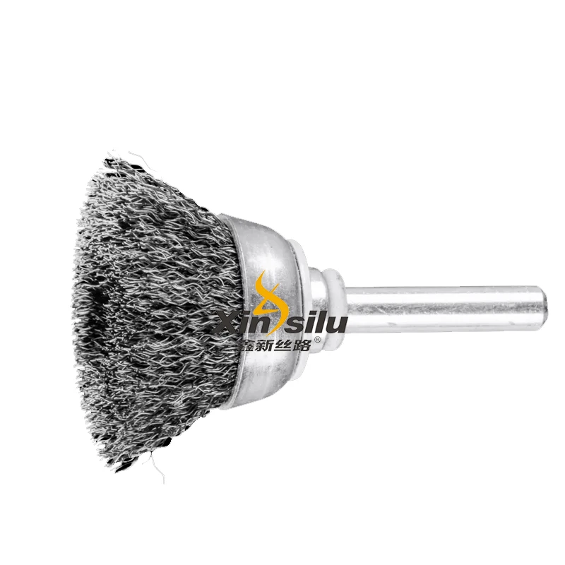 Shank Mounted End Brushes Knotted Wire Brush Drills Set for Cleaning Rust, Drills, Paint Removal
