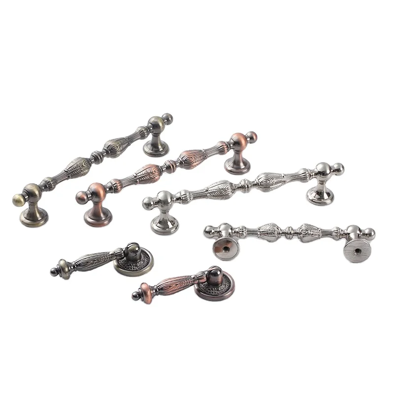 Zinc Alloy Solid Cabinet Handle Gourd Shaped Handle Office Cabinet Handle