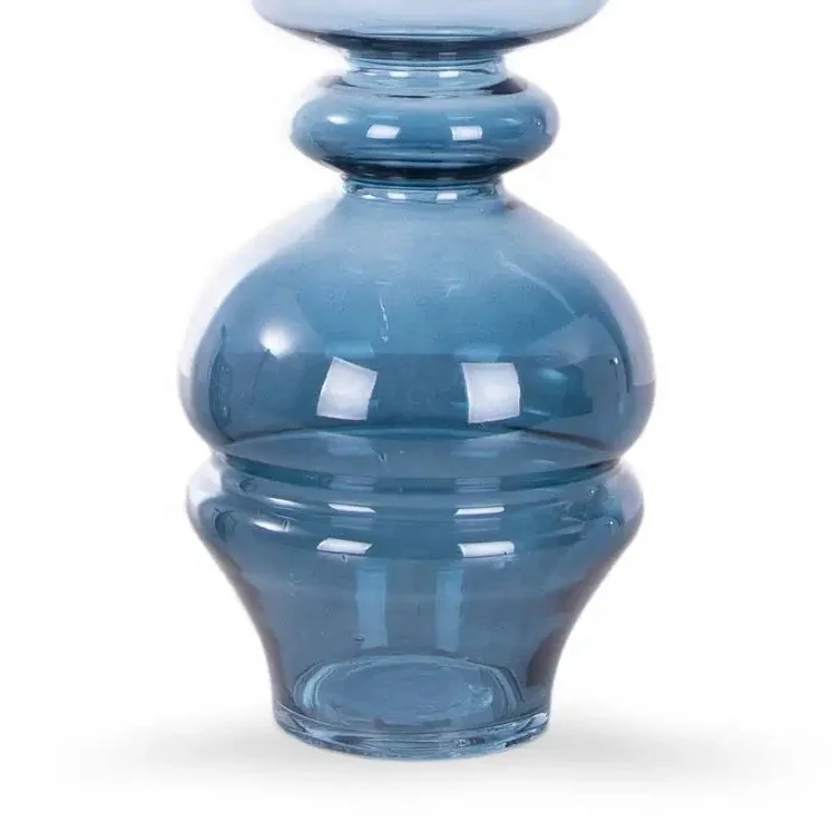 Custom Cheap Factory Price Borosilicate Glass Candle Holder Wholesale Glass Candlestick