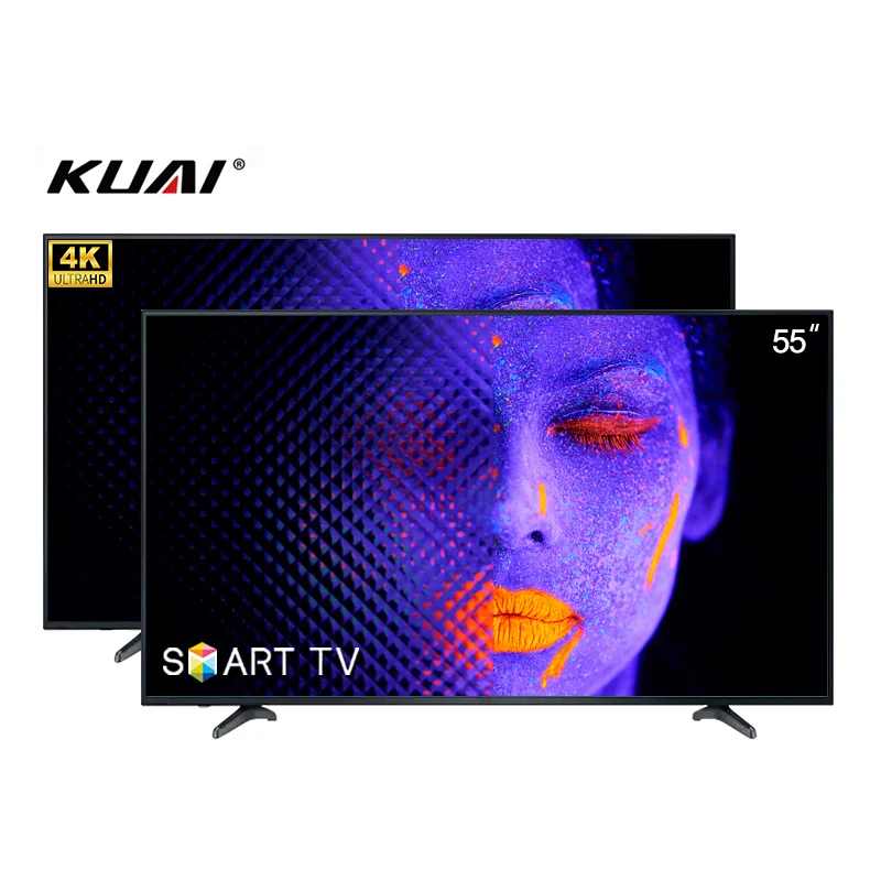 43 50 55 60 65 75 85 дюймов Wifi Тонкий Телевизор Android TV Smart 4K UHD большой экран безрамочный ЖК светодиодный