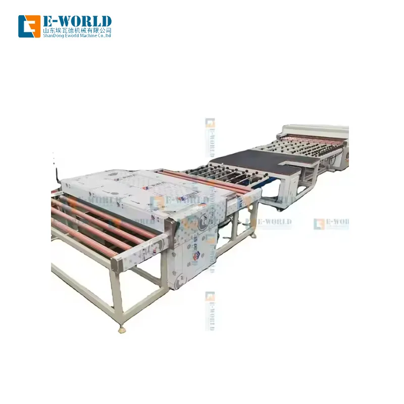 China Advanced technology horizontal insulating glass production line Double glazing glass production machinery With CE