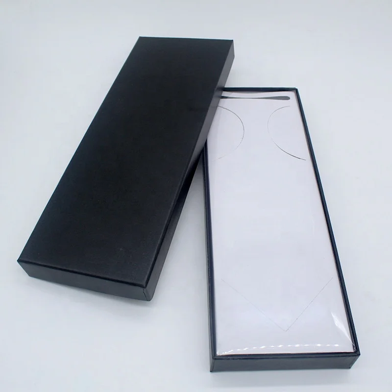 Wholesale Custom gift paper necktie packaging bow tie box