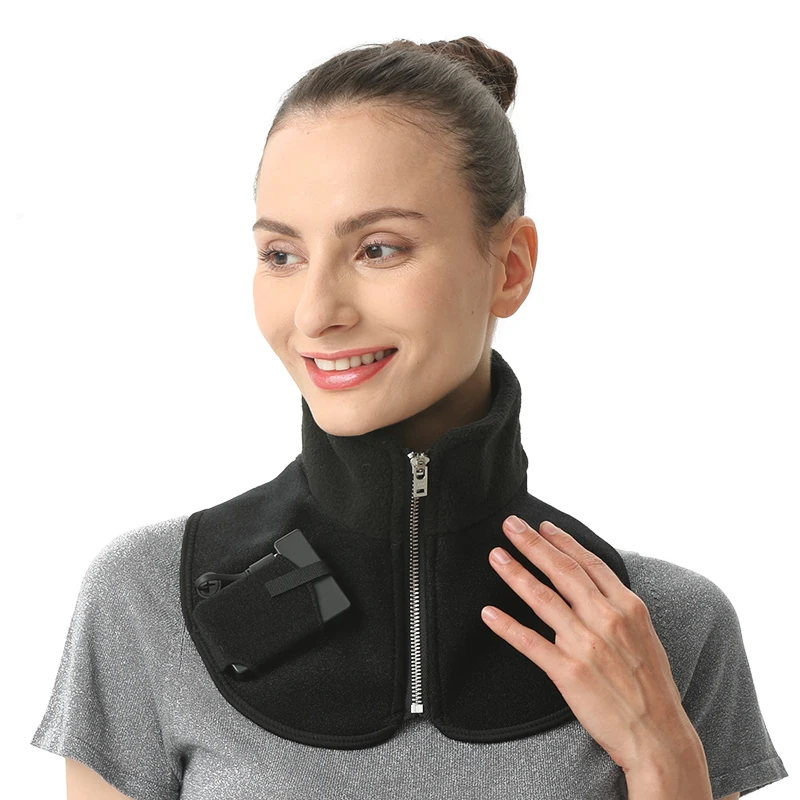 Thermal turtle neck fishing camp mask women men electric wireless outdoor heated winter cold wheatherneck gaiters warmer