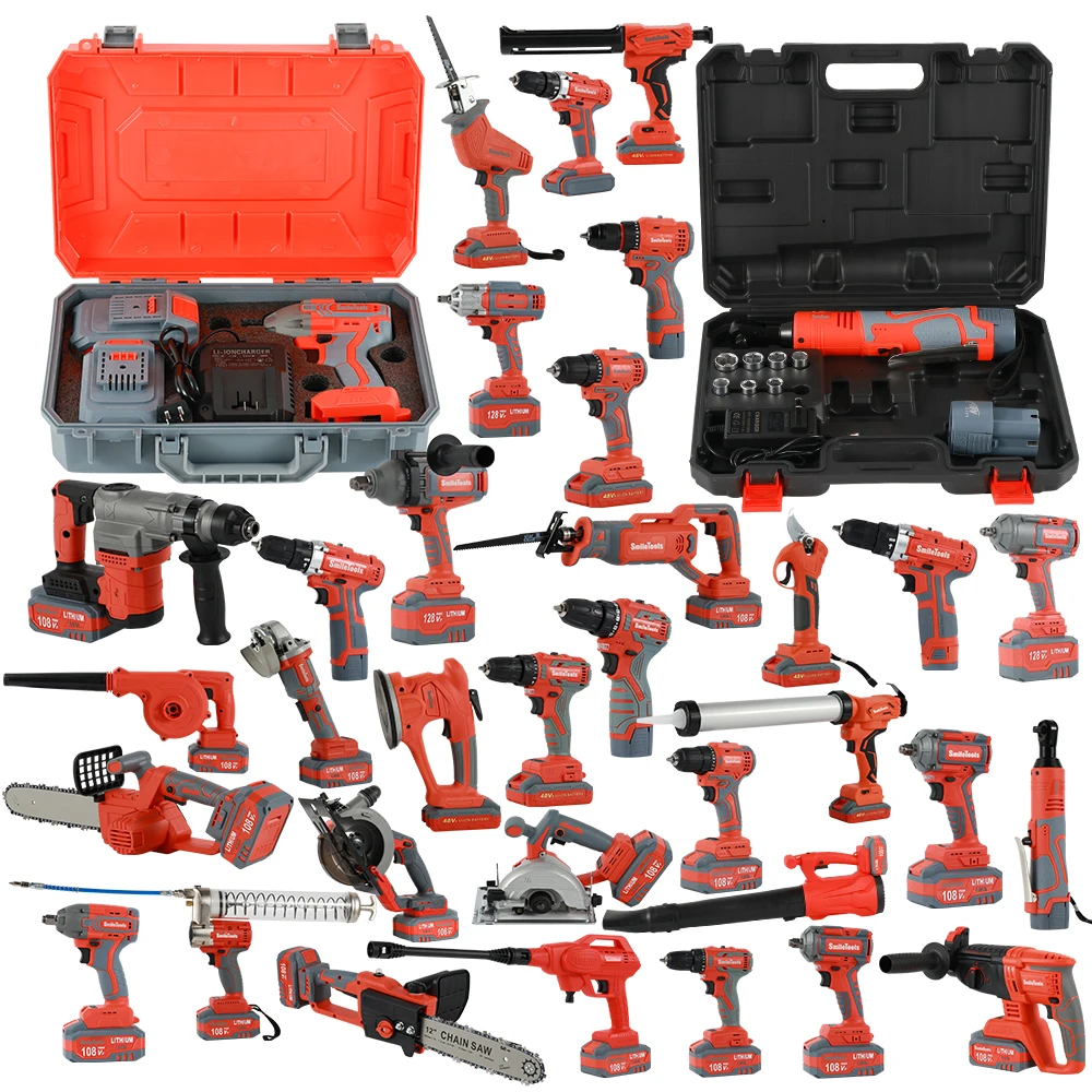 Factory Best Selling portable electric Wholesale Combo Kits 20V Lithium Battery Power cordless Drills Tools Combo Sets