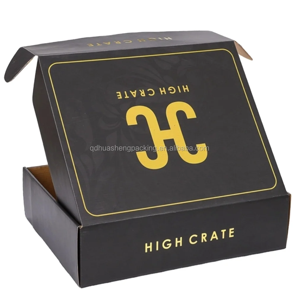 E Commerce Eco Friendly E-flute Cardboard Carton Recycled Corrugated Mailer Ship Corrugated Box Shipping Boxes