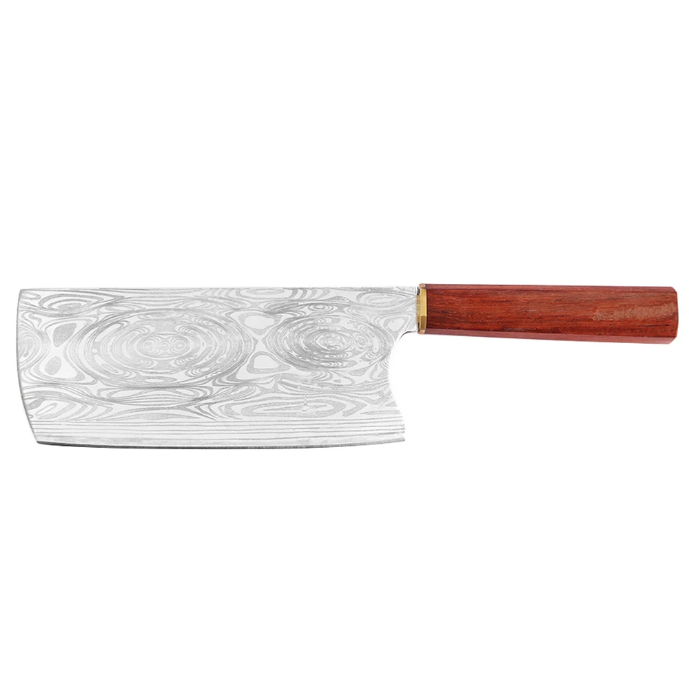 
Super Sharp 4cr13 Stainless Steel Kitchen Cleaver 7 Inch Nakiri Chopping Knife Turkish Multifunctional Knife For Vegetables 