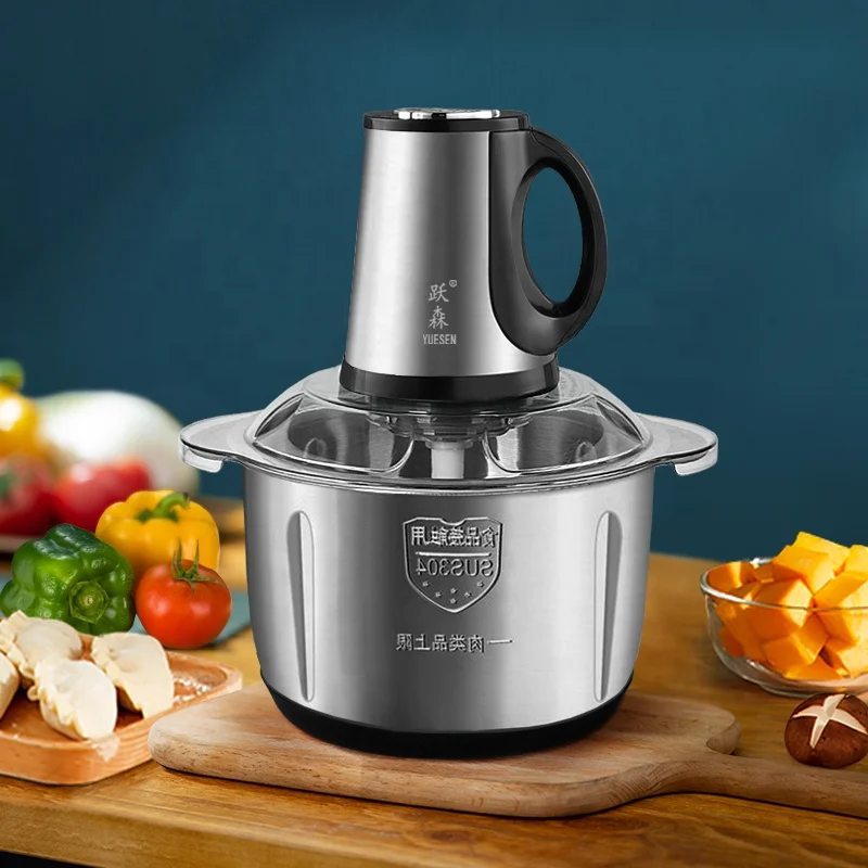 Wholesale Electric Meat Grinder Stainless Steel 3L Food Processor Blender