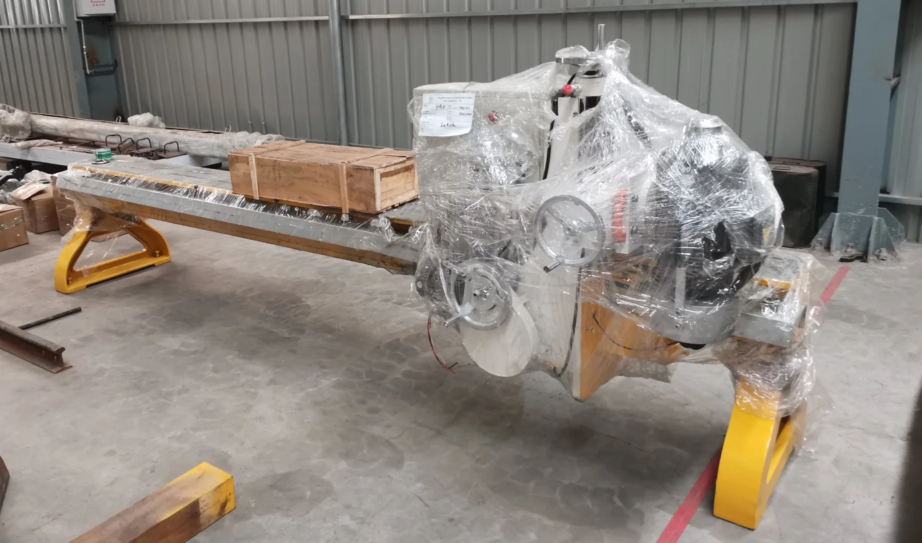 Granite Marble Stone Manual Edge Polishing Machines MBJ-10D WANLONG Stone Machinery