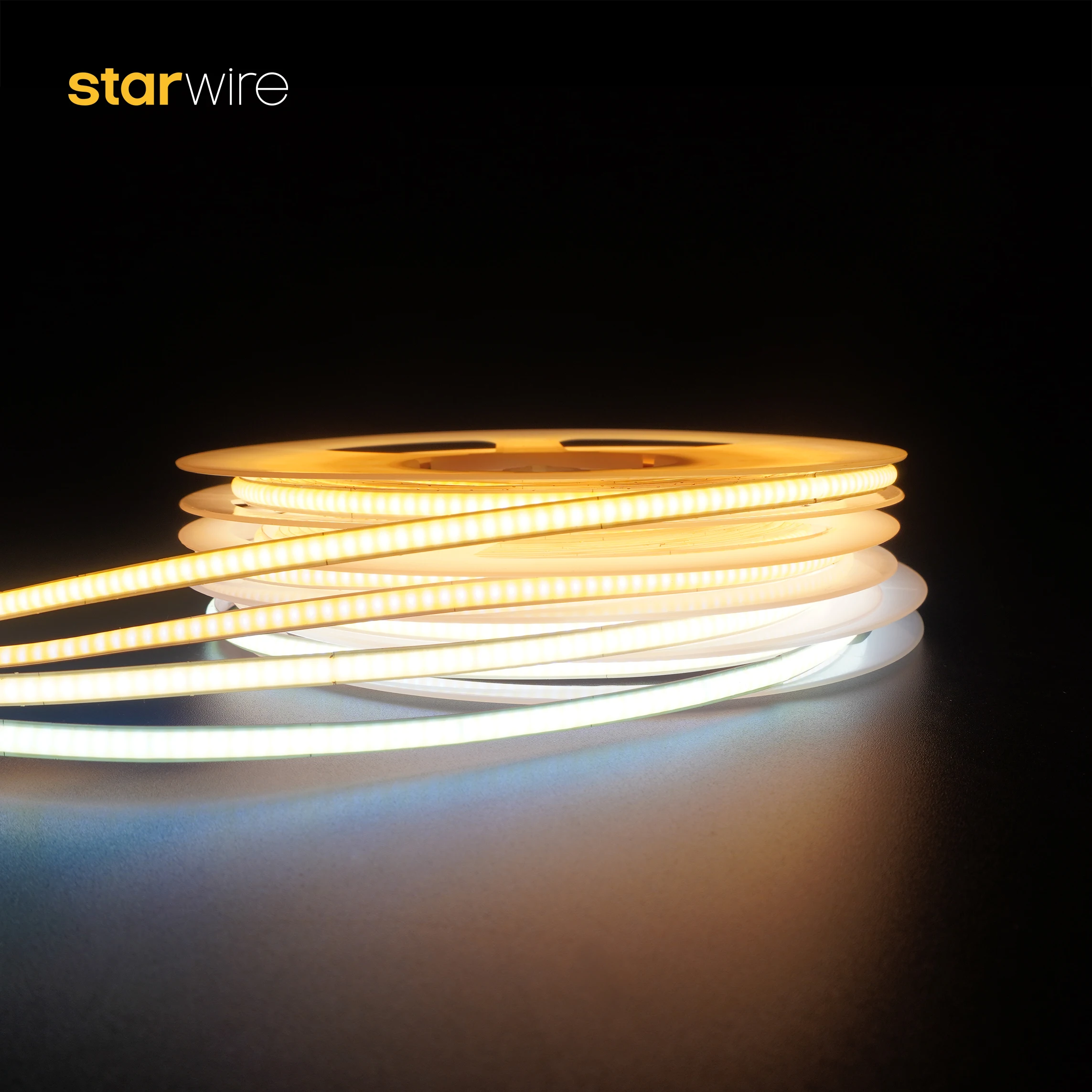 New products COB cct strip light CRI90 3000K 6000K on light spot 12W COB Strip
