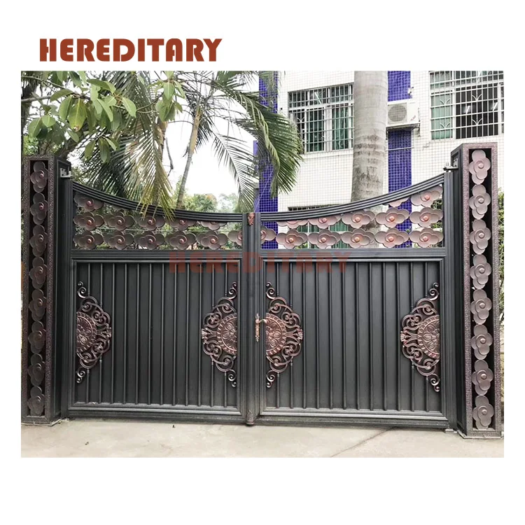European house entrance gates designs and types of sliding gates