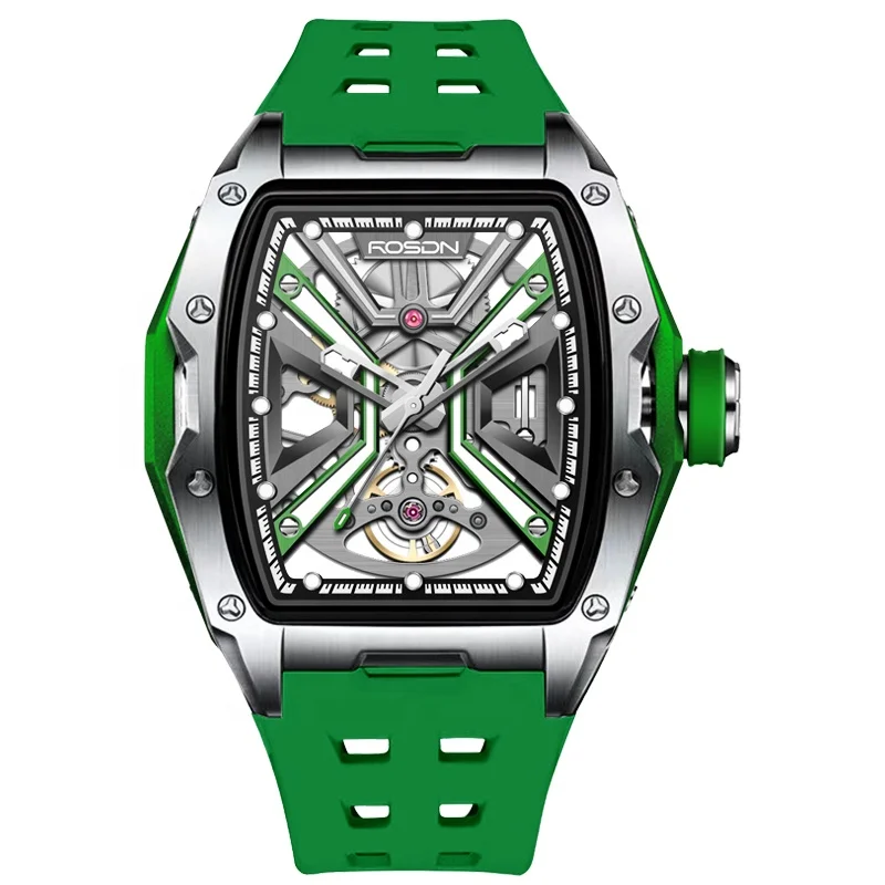 Shenzhen quality watch manufacturer Custom Logo design men Automatic Mechanical Watch for Europe