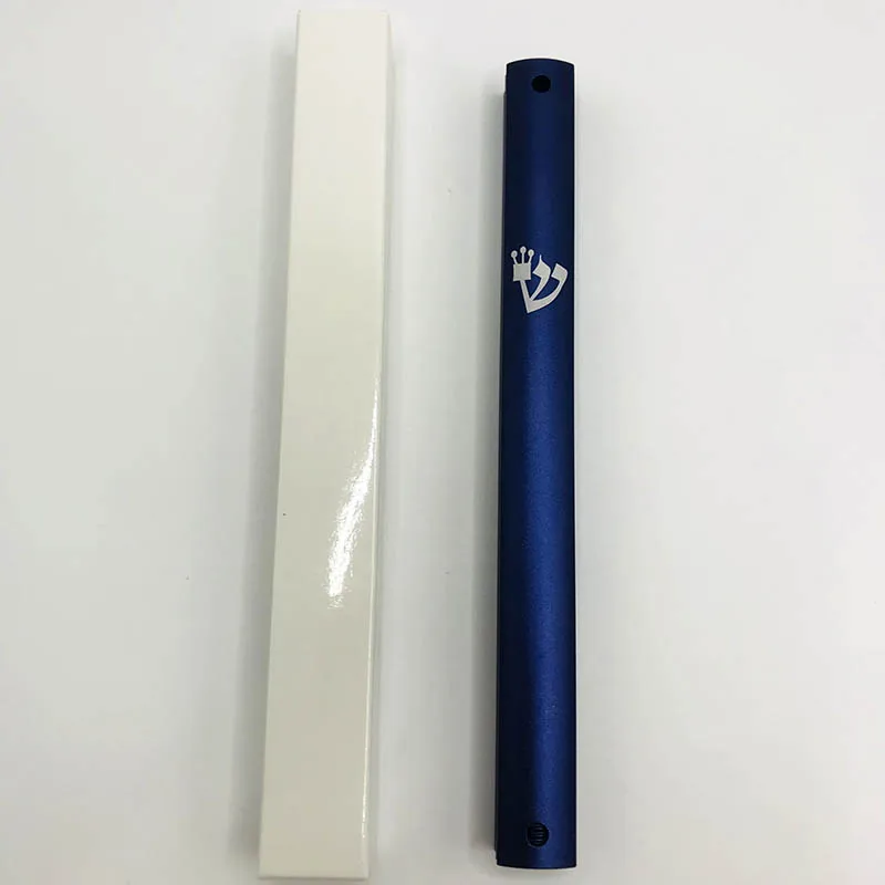 Jewish Aluminium Mezuzah Case Home decor Weatherproof Door Mezuza Judaica Art for Home Blessing 17cm(6.7 inch)