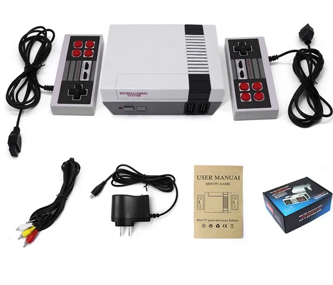  Для Nintendo N E S встроенные 620 игр AV выход классические игровые консоли Система ТВ видео мини ручка игровая
