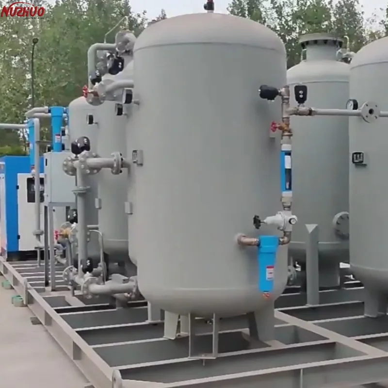 NUZHUO Faddish In Middle East Pure Nitrogen Refill Station 99.999% Food Grade Smart N2 Production Line