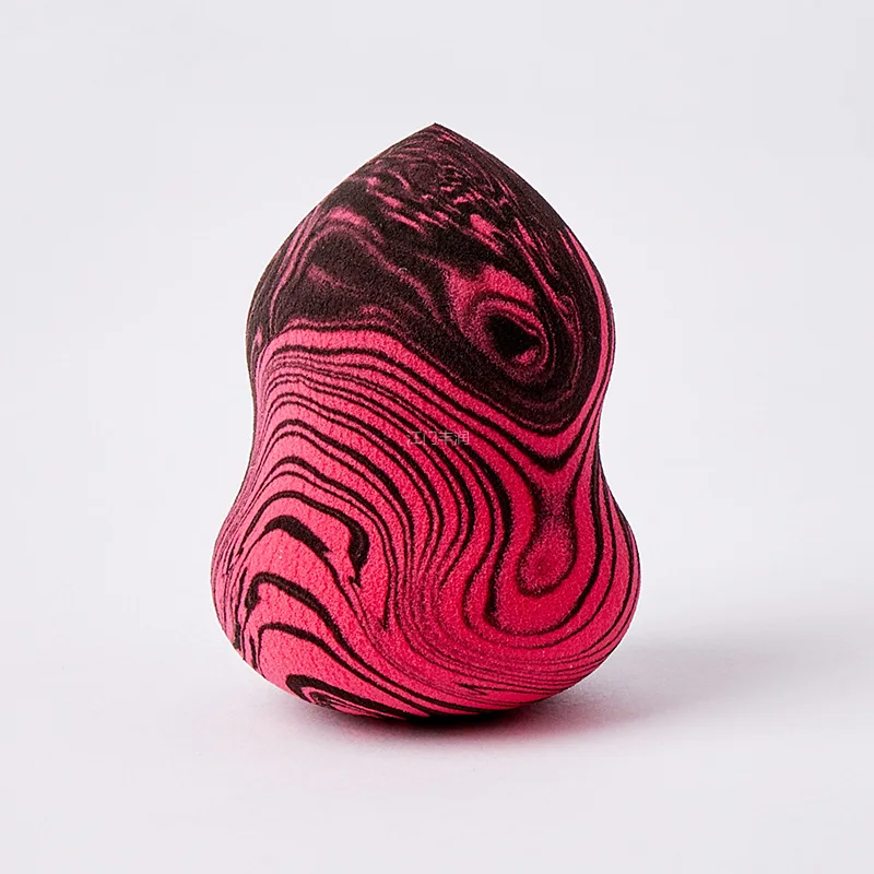 Factory custom logo style dry and wet foundation blush cosmetic powder puff non-latex makeup sponge