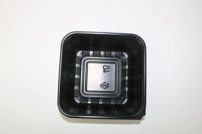 PP Plastic Lunch Box Hot Food Container 2 3 4 5 6 Compartment Disposable Rectangle Oven Safe Restaurant Takeout Food Container