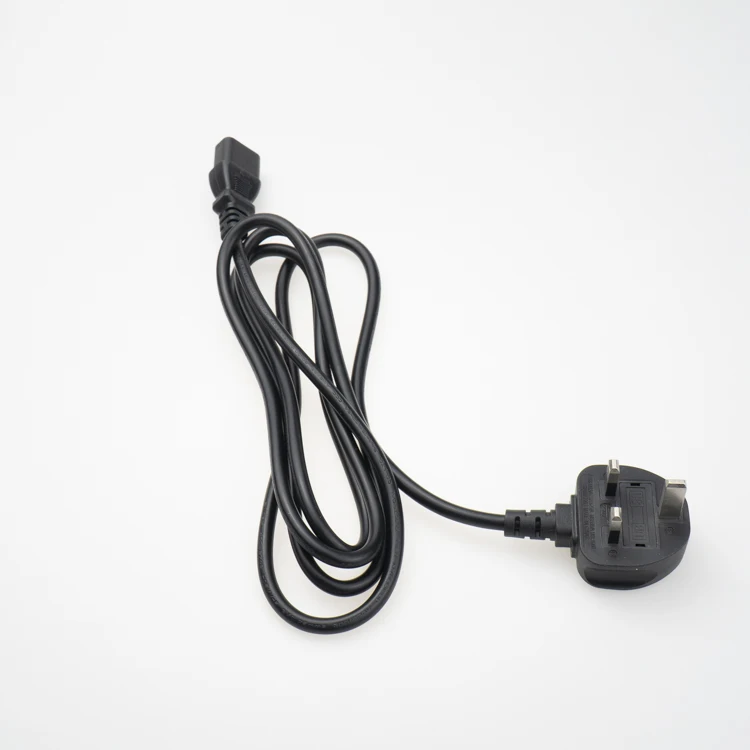 UK шнур питания для ноутбука Power кордовый кабель C19 C13 3 Pin