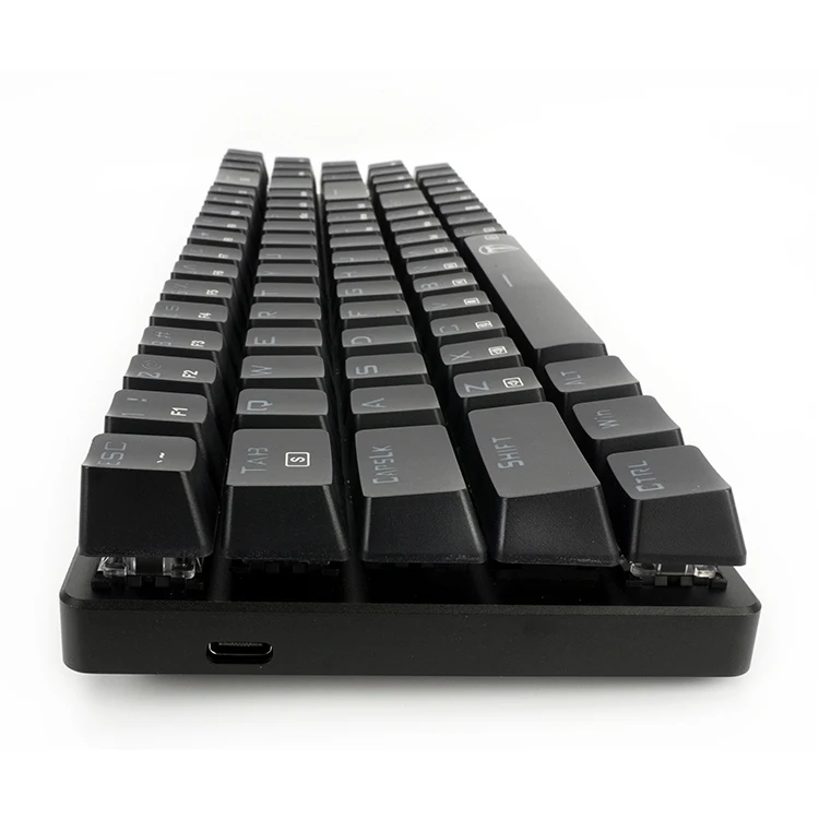 78keys Outemu switches RGB backlight with programmed effects mechanical Gaming Keyboard For Gamer Desktop PC Computer