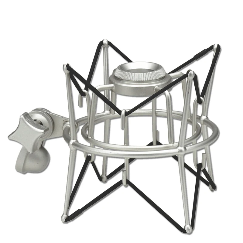 
SP01 High Quality Studio Condenser Microphone Mic Angle Adjustable Stable Avoid Vibration Professional Shock Mount 