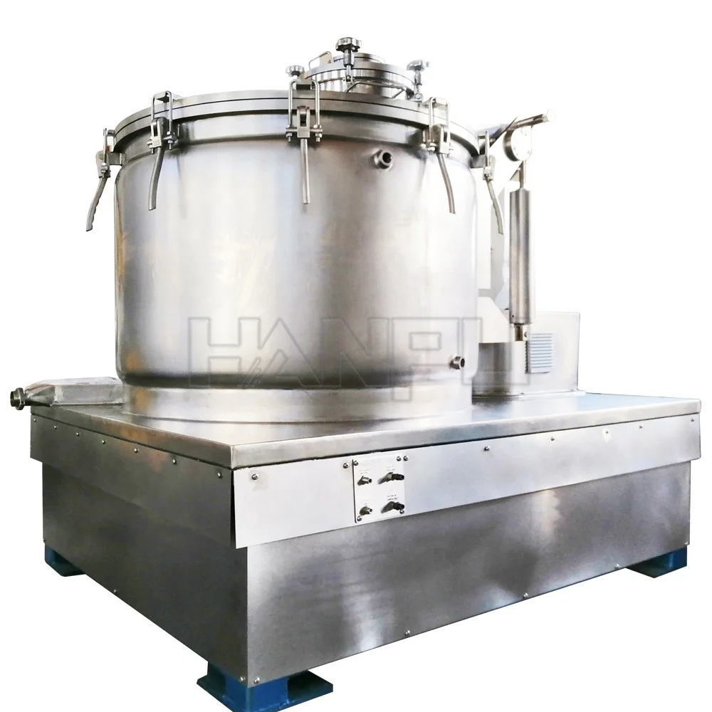 Chemical Industrial Ethanol Extractor Centrifuge Machine Hot Product 2019 Oil Extraction Provided GMP Easy Batch 800 Plc,motor