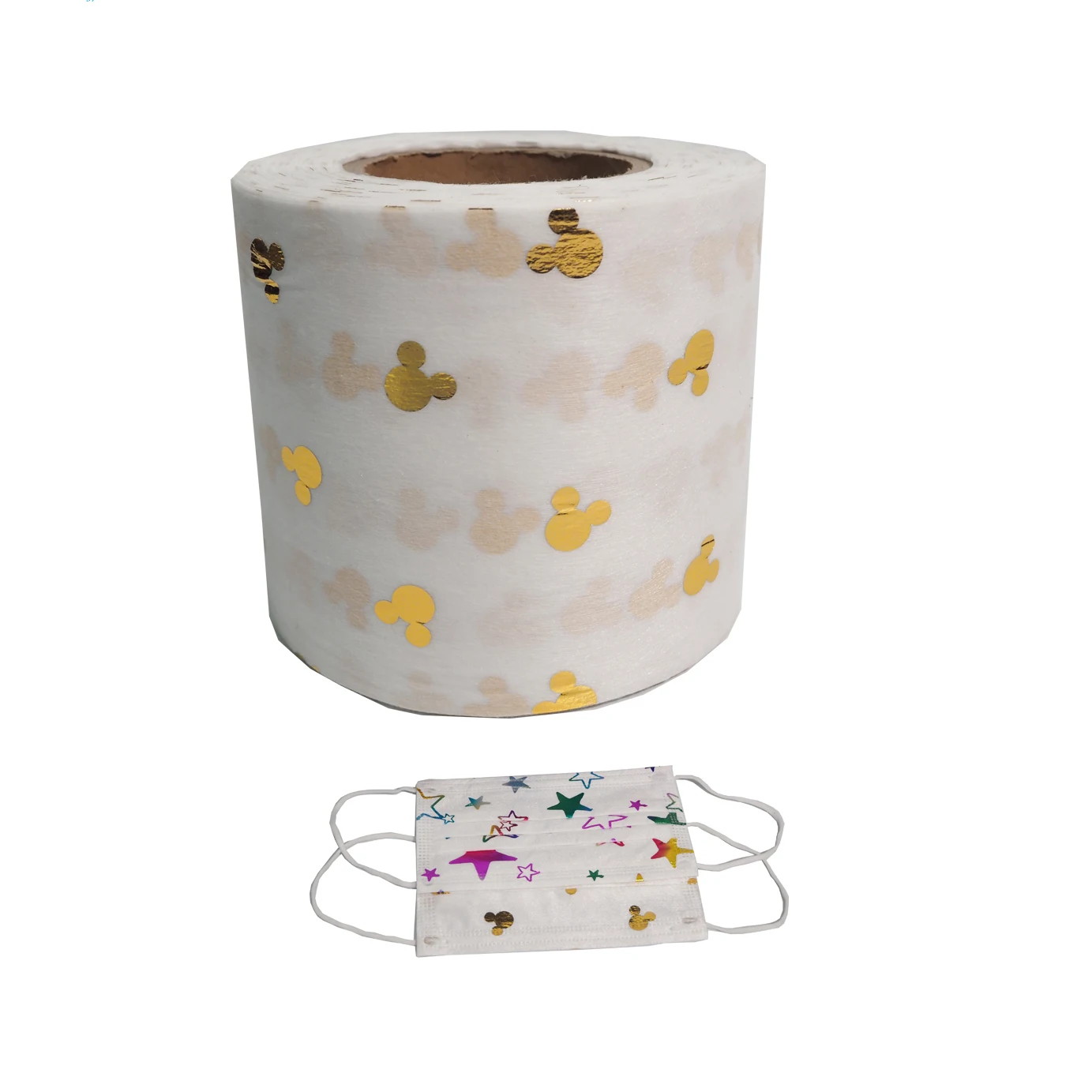 Polypropylene spunbond fabric roll medical surgical bed cover non woven fabric bed sheet for Children and Adult Mask