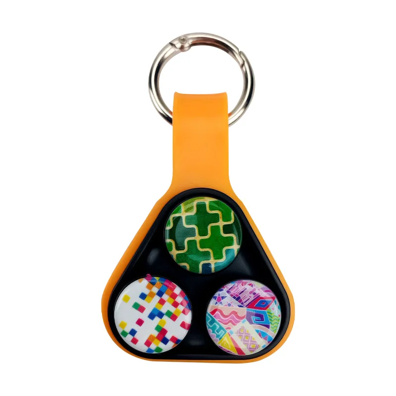 2023 New Model Socket Squeeze Fidget Toys Set Stress Relief Sensory Popping Silicone Colorful Keychain Kids Adults