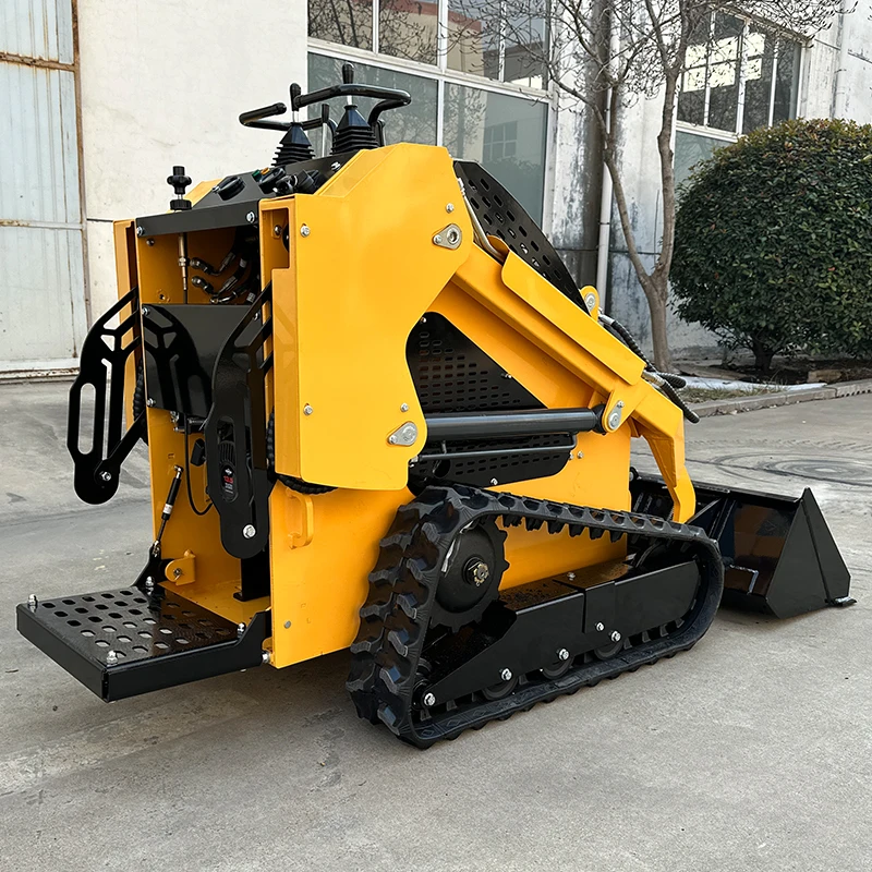 Mini Skid Steer Wood Stump Grinder SL360T Mini Skid Steer Loader For Sale