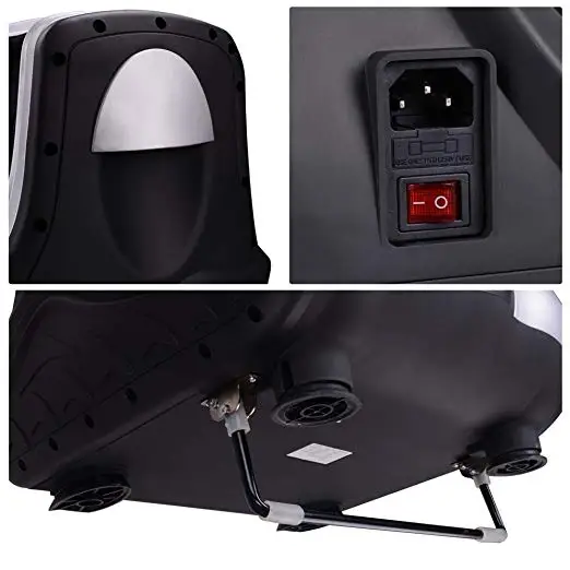 muscle relaxing air compression rolling  foot and calf kneading massager with heating  improve blood circulation