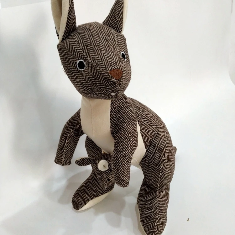 Australia hot sales Kangaroo animal stuffed sand bag door stopper