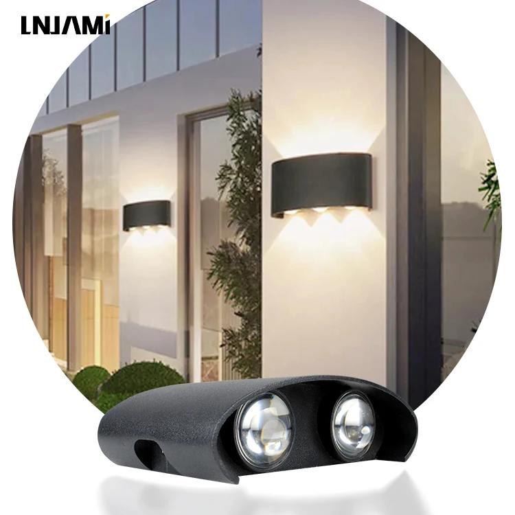 LNJAMI Modern Indoor Aluminum Led Wall Lamp For Home Indoor Living Room Bedroom Corridor Wall Lighting