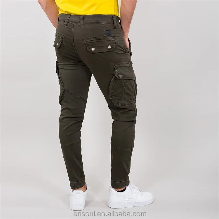 OEM Wholesale customized multi functional pockets mens zipper wide leg streetwear cargo pants