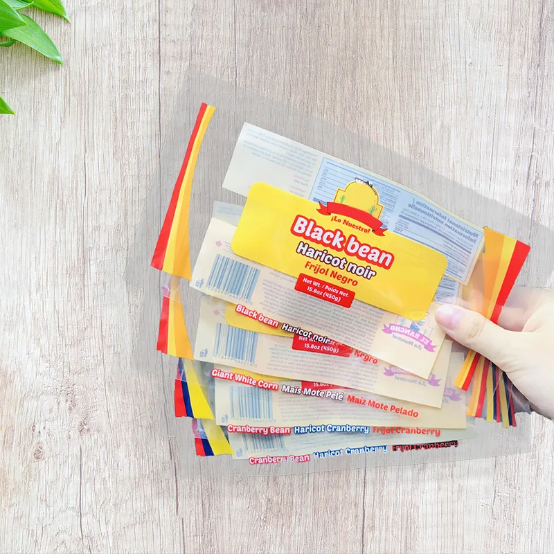 Customized back sealed chocolate bar bag aluminum foil powder protein snack bar packaging bags