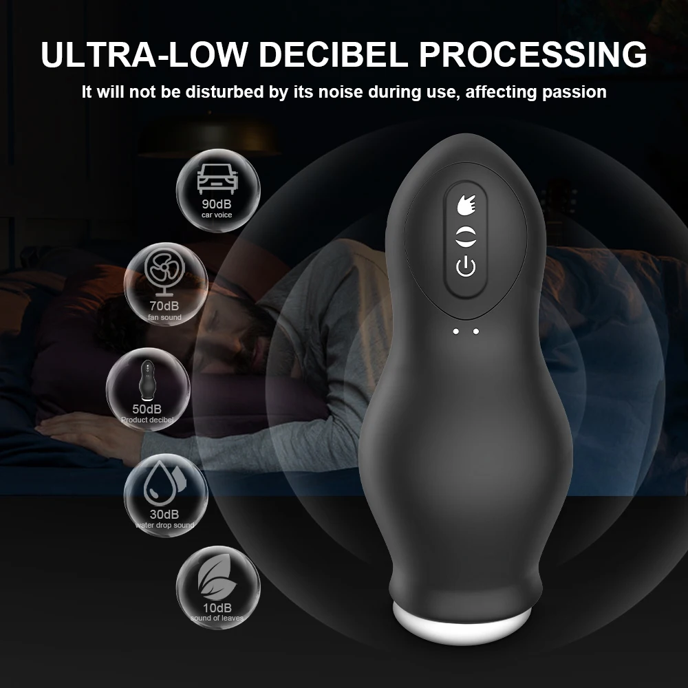 Automatic Sucking Male Machine Oral Vaginal Penis Vibrator Sex Toy for Men Masturbation Cup Machine Masturbator for Men