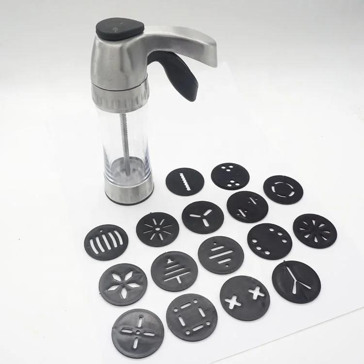 
Biscuit Maker Cookie Press Gun Kit 