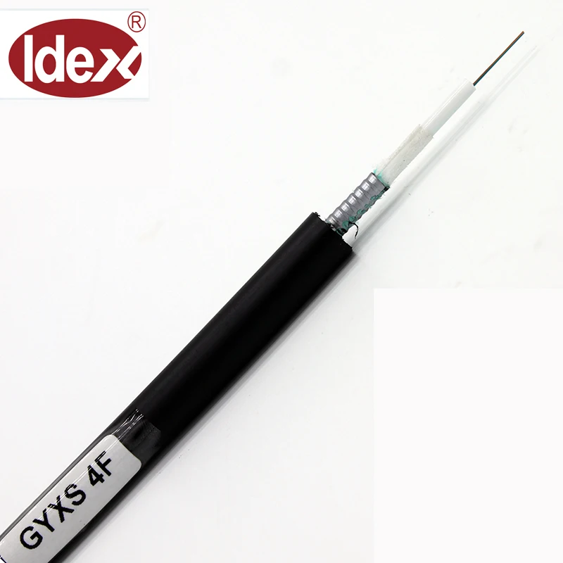 High quality fiber optic cable GYXS-4F model hot selling cable