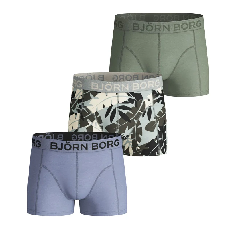 Factory  High Quality Custom mens Briefs  LOGO Printed underwear Men Boxer Briefs