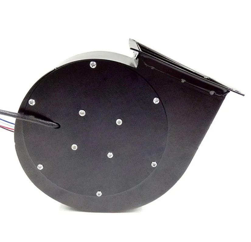 Low noise 9 Inch 385M3/H dc 24v brushless centrifugal blower fan external fresh air system industry air purification fan 201 mm